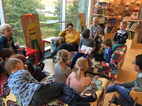 Villads fra Valby - højtlæsning for børnehavebørn på Hadsten Bibliotek